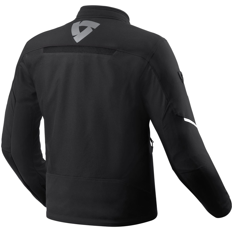Chaqueta de moto Revit Venator H2O negra