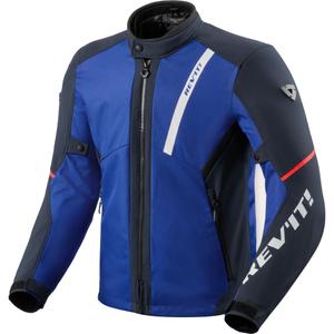 Chaqueta de moto Revit Venator H2O azul-azul