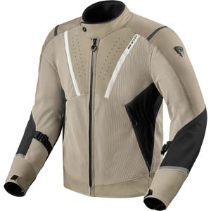 Chaqueta de moto Revit Airwave 4 color negro arena
