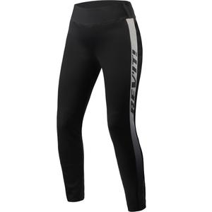 Leggings de moto para mujer Revit Talia en blanco y negro