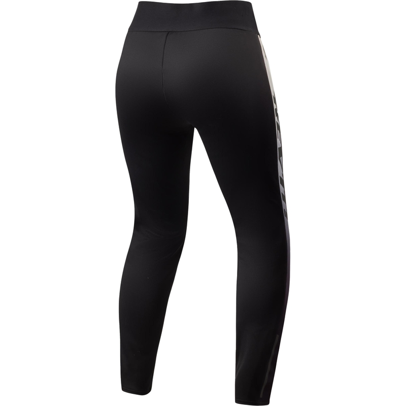 Leggings de moto para mujer Revit Talia en blanco y negro