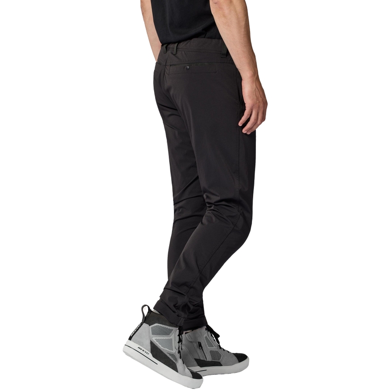 Pantalones de moto ajustados Revit Chino Terry negros
