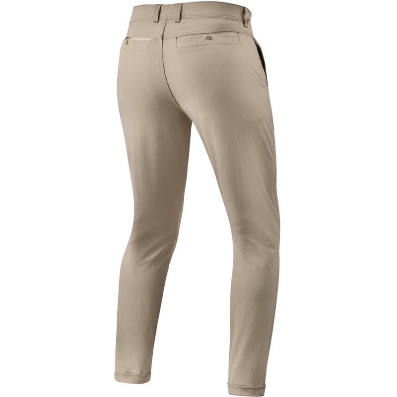 Pantalones de moto ajustados extracortos Revit Chino Terry color arena