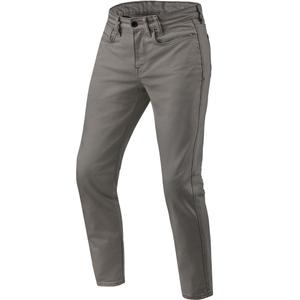 Vaqueros de moto Revit Jamison Slim Extra Cropped color oliva oscuro