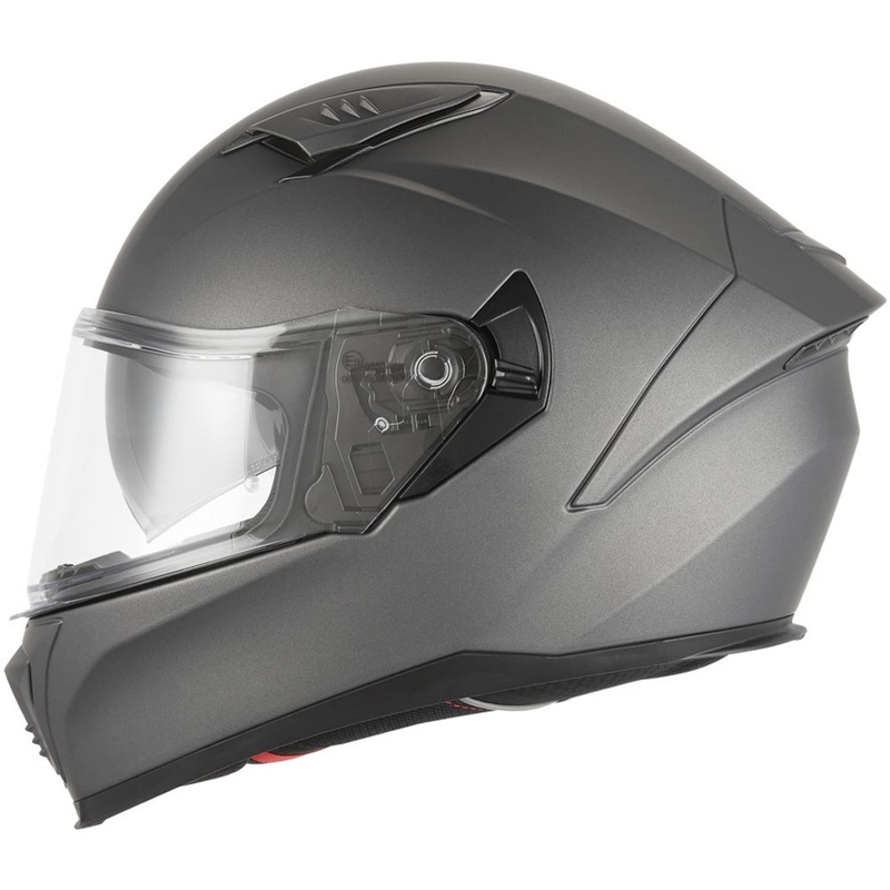 Casco integral de moto NOX N402, titanio mate