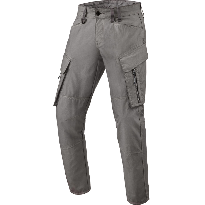 Pantalones de moto cortos cónicos Cargo Tristan de Revit, color gris