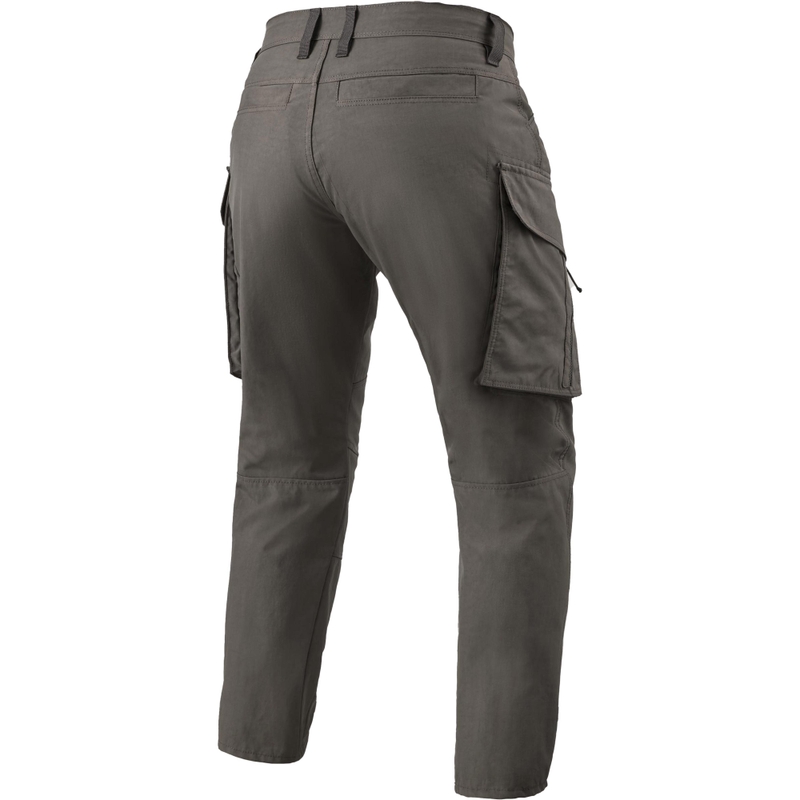 Pantalones de moto cónicos Revit Cargo Tristan verde oliva oscuro
