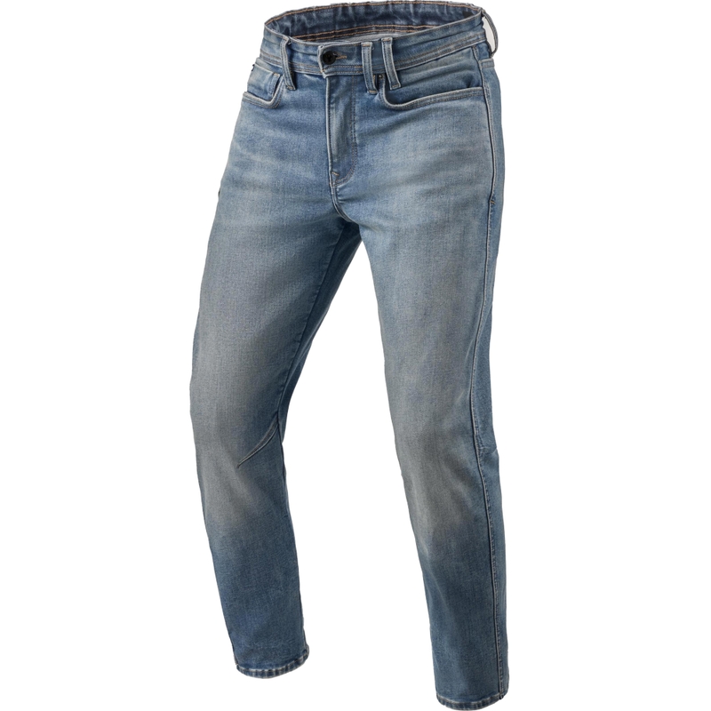 Vaqueros de moto cónicos Revit Detroit 3 azul medio vintage