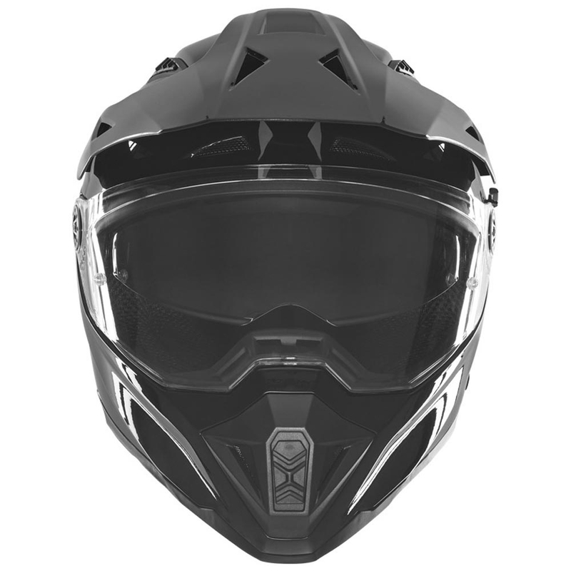 Casco de moto enduro NOX N350 negro