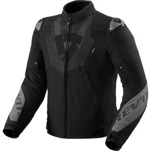 Chaqueta de moto Revit Hyperspeed 3 H2O negro-gris