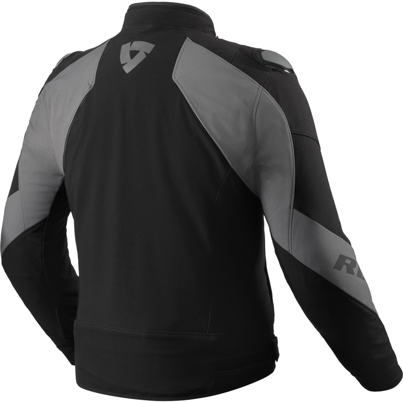 Chaqueta de moto Revit Hyperspeed 3 H2O negro-gris