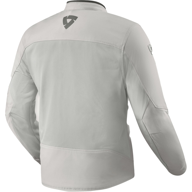 Chaqueta de moto Revit Highcrest plateada