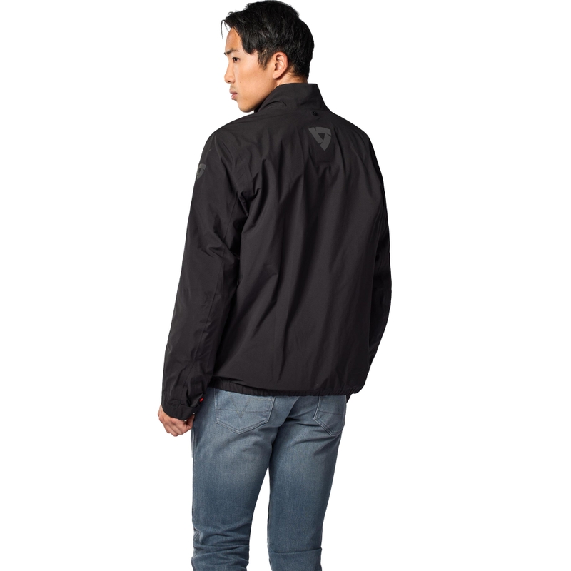 Chaqueta de moto Revit Highcrest negra