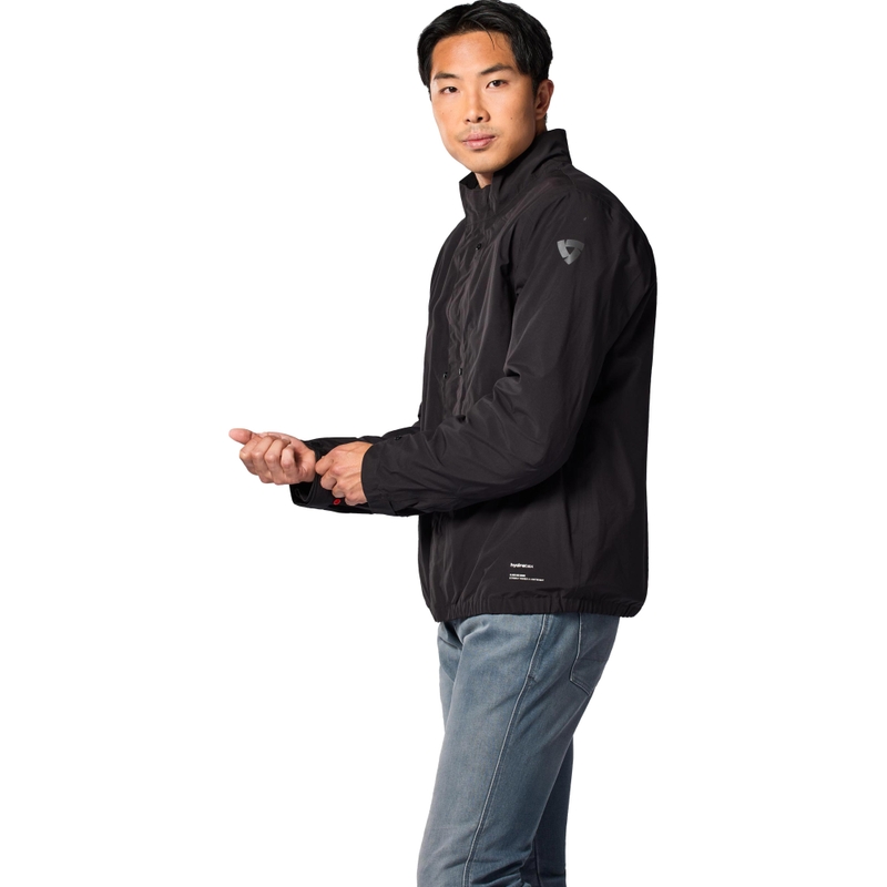 Chaqueta de moto Revit Highcrest negra