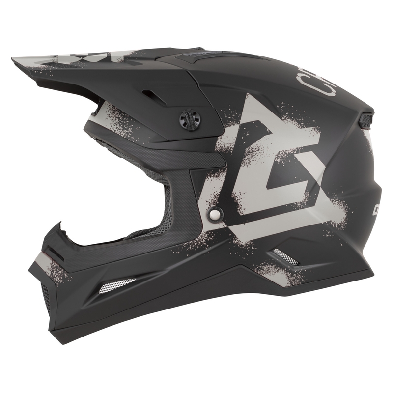 Casco de motocross Cassida Cross Cup 2 Crew en negro mate y arena