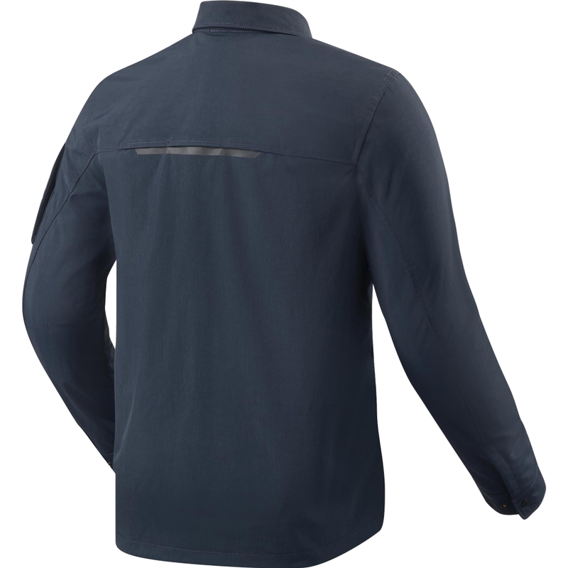 Camisa de moto Revit Yaletown azul oscuro
