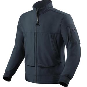 Chaqueta de moto Revit Atwater azul oscuro