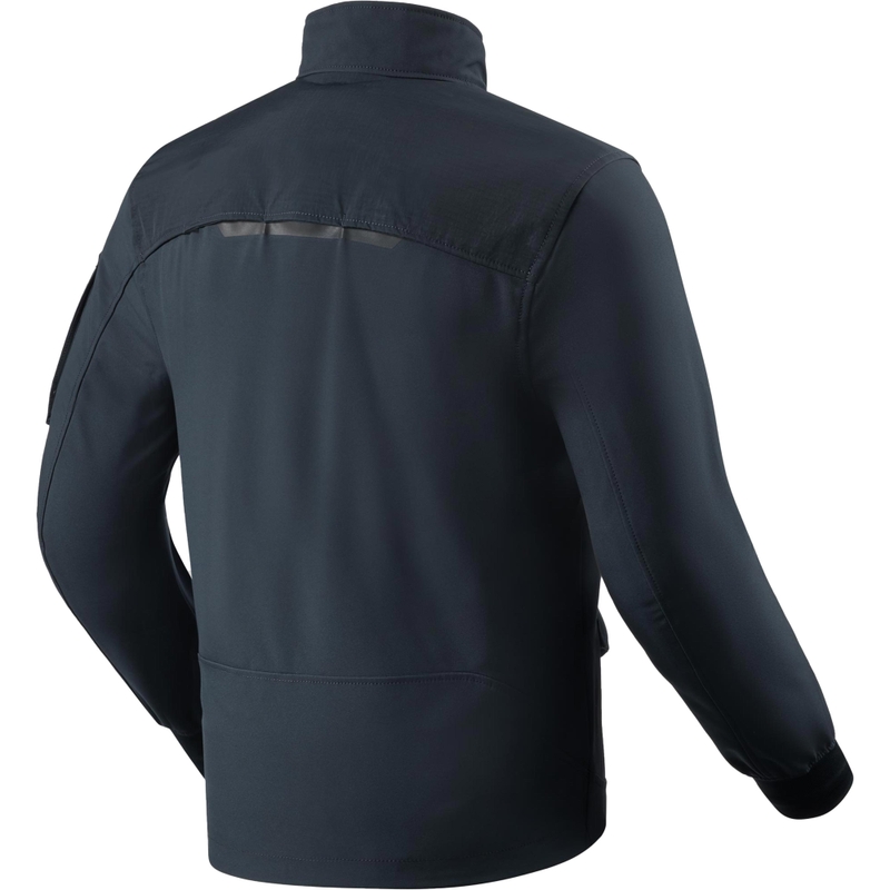 Chaqueta de moto Revit Atwater azul oscuro