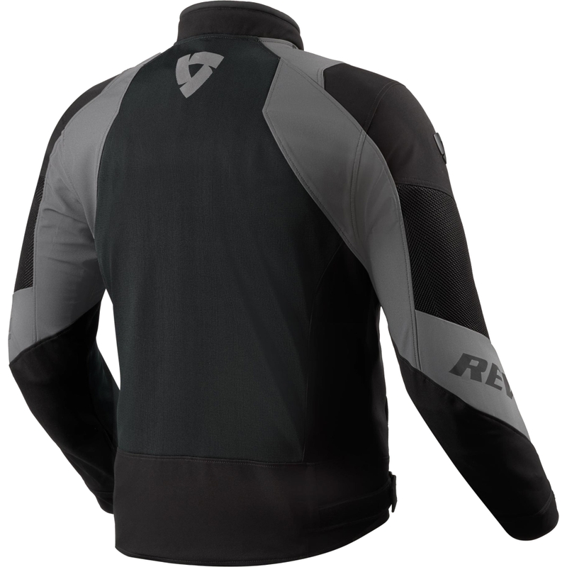 Chaqueta de moto Revit Hyperspeed 3 GT Air negro-gris