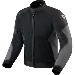 Chaqueta de moto Revit Torque 3 H2O negra-antracita