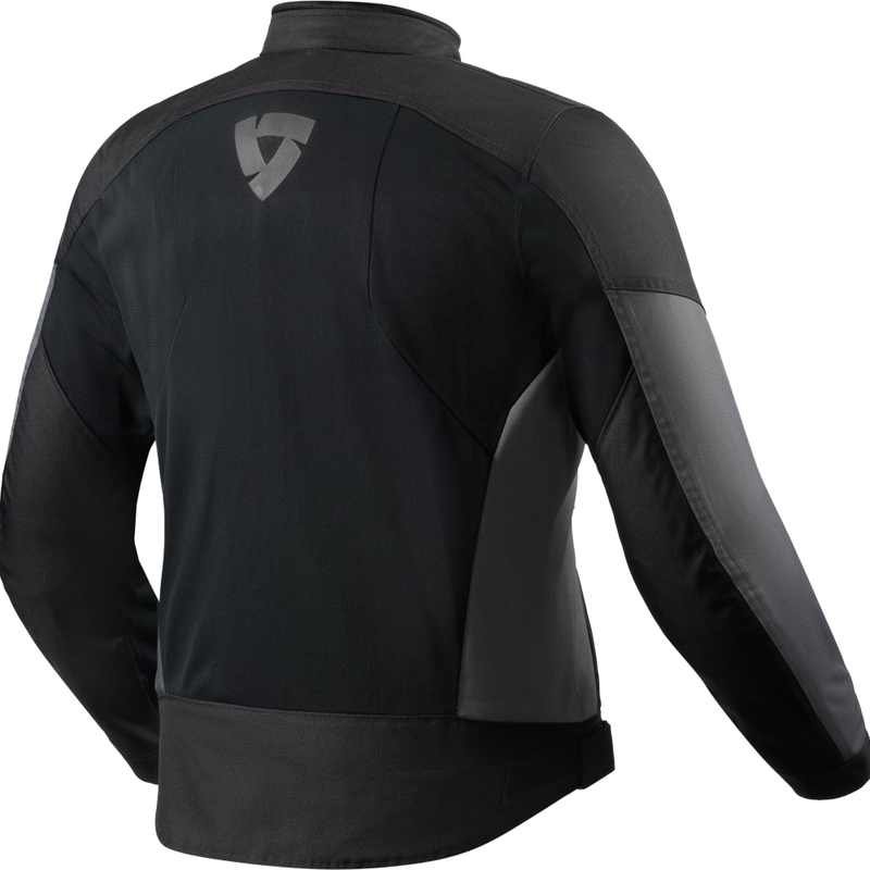 Chaqueta de moto Revit Torque 3 H2O negra-antracita
