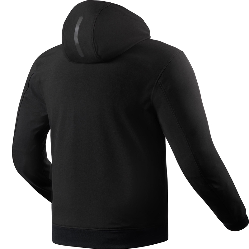 Chaqueta de moto Revit Saros WB Softshell negra