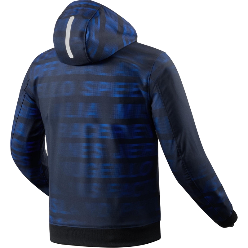 Chaqueta de moto softshell Revit Saros WB azul-azul