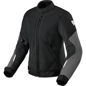 Chaqueta de moto Revit Torque 3 H2O para mujer, color negro