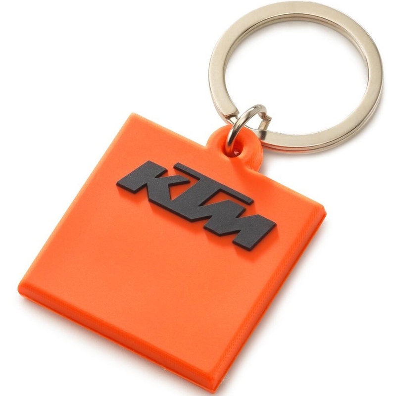 Llavero de goma KTM naranja