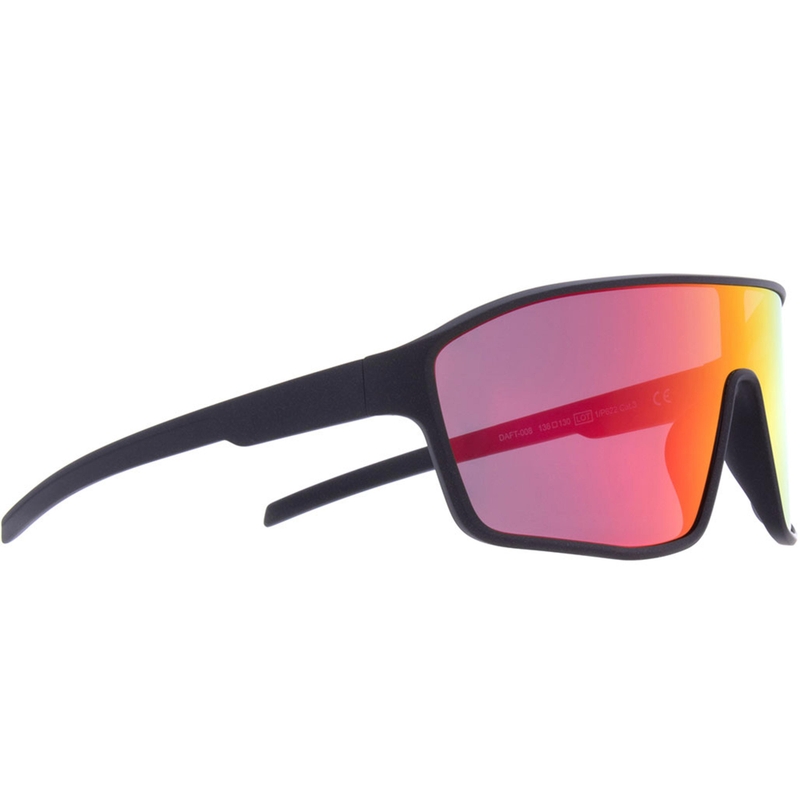 Gafas de sol Red Bull Spect Daft negras con lentes azul-rojas