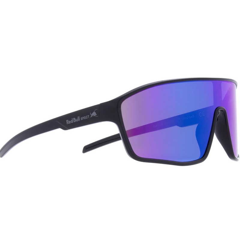 Gafas de sol Red Bull Spect Daft negras con lente morada