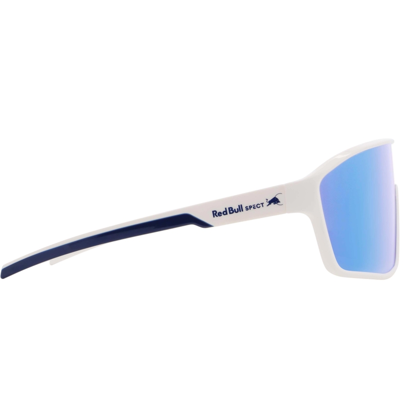 Gafas de sol Red Bull Spect Daft blancas con lente azul