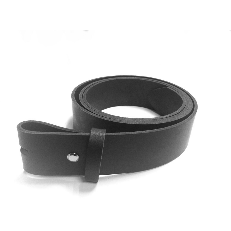 Kožený opasek Basic černý výprodej