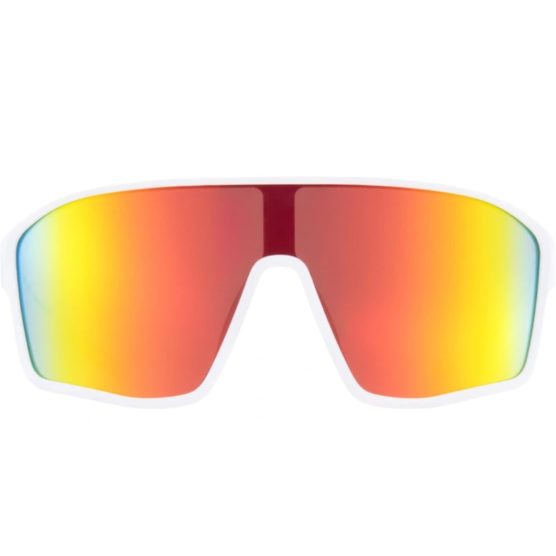 Gafas de sol Red Bull Spect Daft blancas con lentes rojo-naranja