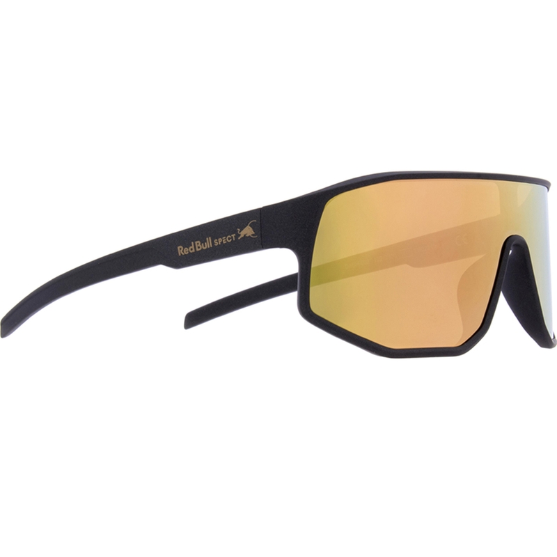 Gafas de sol Red Bull Spect Dash gris mate con lente verde dorado