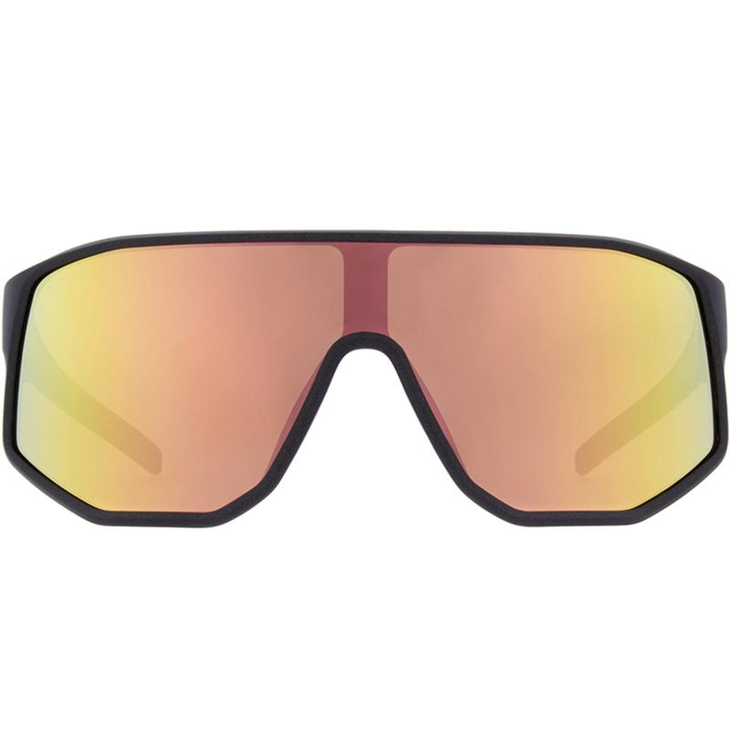 Gafas de sol Red Bull Spect Dash gris mate con lente verde dorado