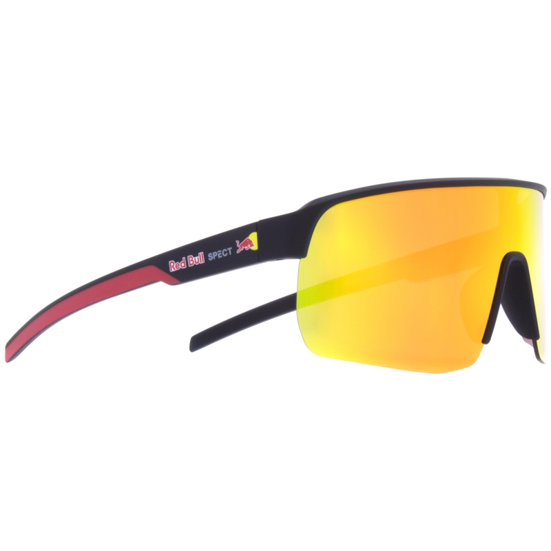 Gafas de sol Red Bull Spect Dakota negras con lente naranja