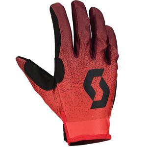 Guantes de motocross SCOTT 350 DIRT EVO rojo-negro