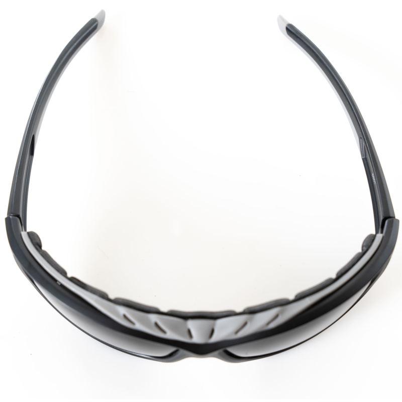 Gafas de sol para cascos abiertos MotoZem Forma negras