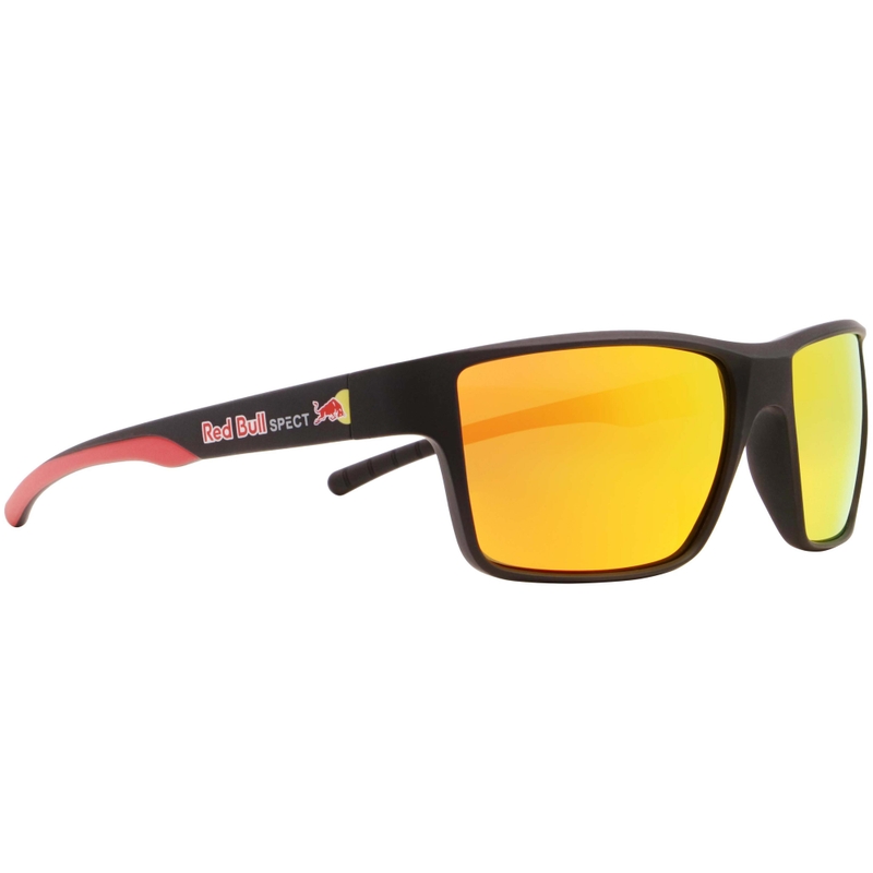 Gafas de sol Red Bull Spect Chase negras con lentes marrones