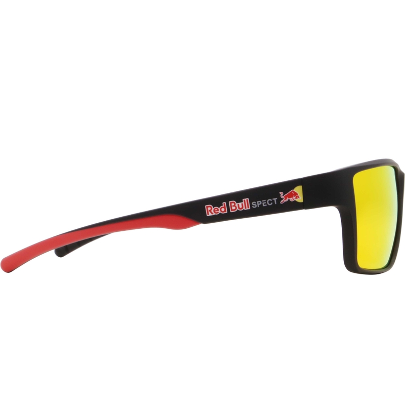 Gafas de sol Red Bull Spect Chase negras con lentes marrones