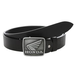 Cinturón de moto de cuero con hebilla Honda