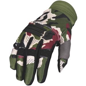 Guantes de moto SCOTT X-PLORE camuflaje verde arena