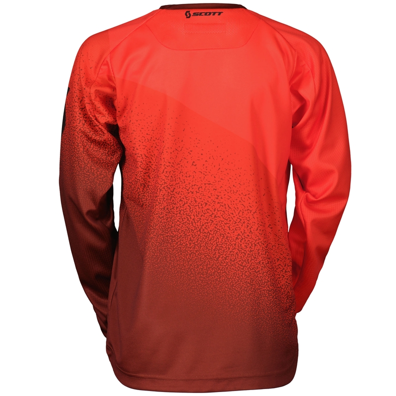 Camiseta de motocross SCOTT 350 DIRT EVO rojo-negro
