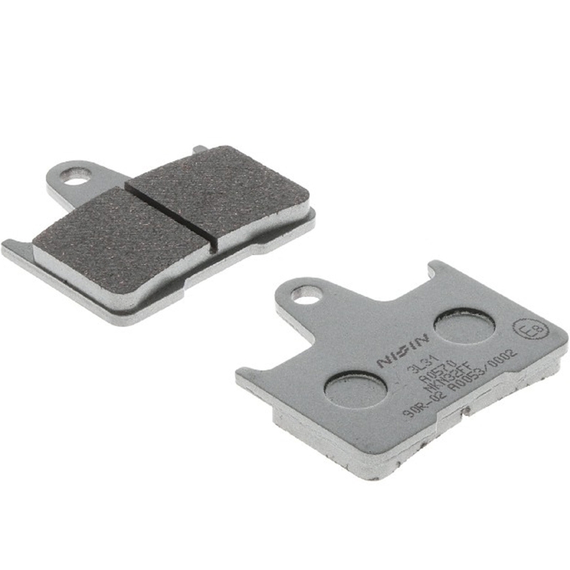 Pastillas de freno NISSIN compuesto semimetálico 40x53,5x8,7 mm 2 uds