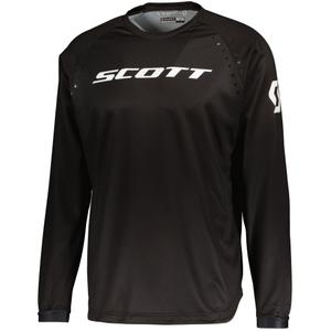 Camiseta de motocross SCOTT 350 SWAP EVO negra