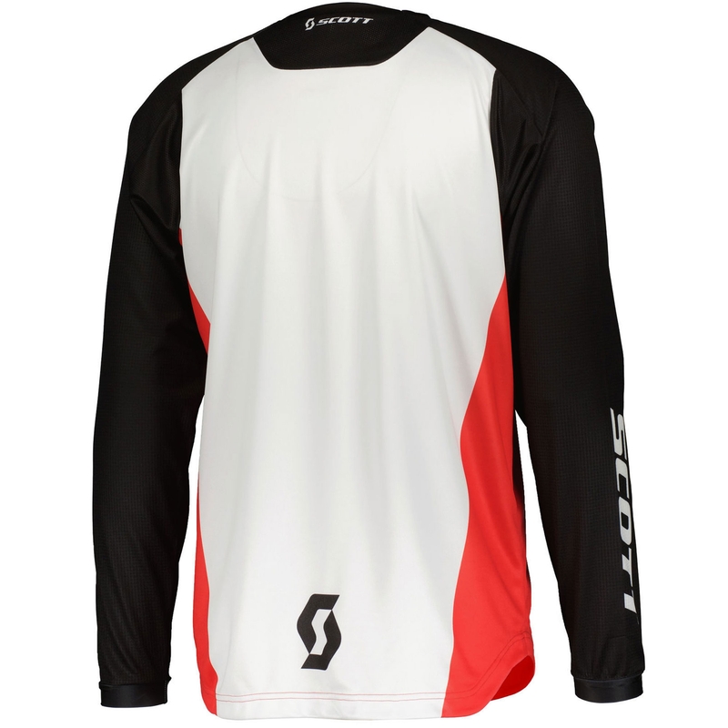 Camiseta de motocross SCOTT 350 SWAP EVO rojo-negro