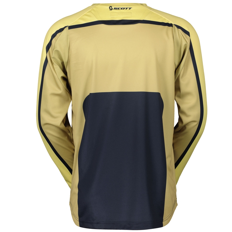 Camiseta de motocross SCOTT 350 TRACK EVO beige-azul