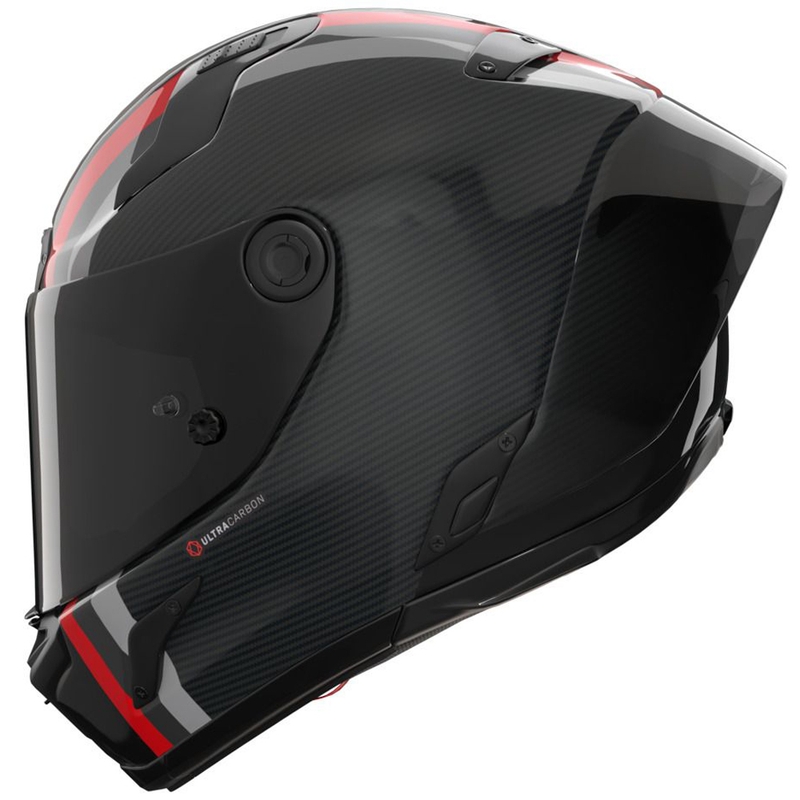 Casco integral de moto Nolan X-804 RS Ultra Carbon Gemini 364 gris brillante-negro-rojo-antracita