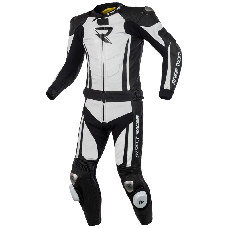 Mono blanco y negro Street Racer Fasttrack para hombre liquidación